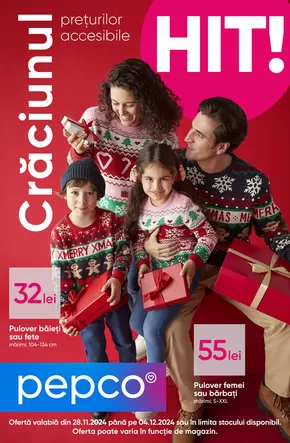 Catalog Pepco Mediaș | Oferte exclusive pentru clienții noștri | 2024-11-28 - 2024-12-04