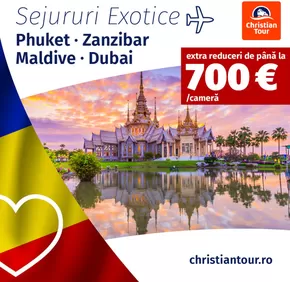 Catalog Christian Tour Pitești | Sejururi Exotice! | 2024-12-03 - 2024-12-16