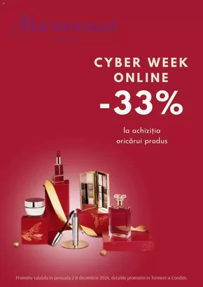 Catalog Marionnaud Oradea | Cyber Week | 2024-12-04 - 2024-12-08