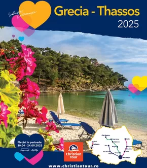 Catalog Christian Tour Pantelimon | Grecia - Thassos 2025 | 2024-12-18T00:00:00+02:00 - 2025-12-31T23:59:00+02:00