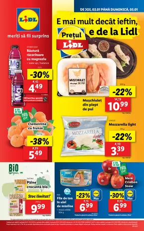 Catalog Lidl Oradea | pentru perioada 02.01-05.01.2025 | 2024-12-24T00:00:00+02:00 - 2025-01-05T23:59:00+02:00