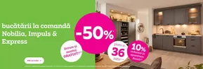 Catalog Mömax | -50% Bucătării la comandă, Nobilia, Impuls & Express | 2025-01-02T00:00:00+02:00 - 2025-01-31T23:59:00+02:00