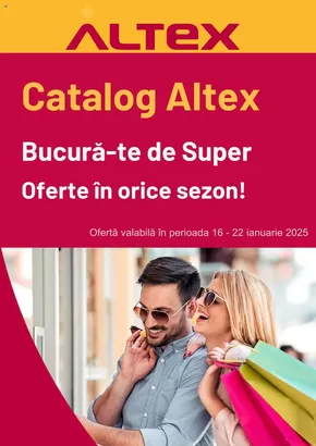 Catalog Altex Constanța | Bucură-te de Super Oferte în orice sezon! | 2025-01-15T00:00:00+02:00 - 2025-01-22T23:59:00+02:00