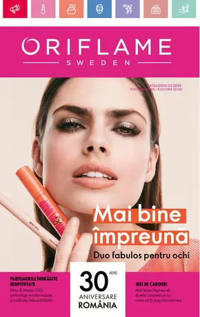 Catalog Oriflame | Mai bine împreuna! | 2025-01-20T00:00:00+01:00 - 2025-02-08T23:59:00+01:00