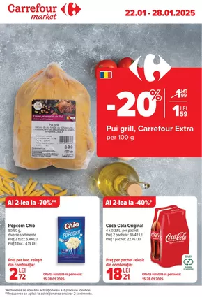 Catalog Carrefour Market | MARKET Great weekly offers 22.01-28.01 | 2025-01-22T00:00:00+02:00 - 2025-01-29T23:59:00+02:00