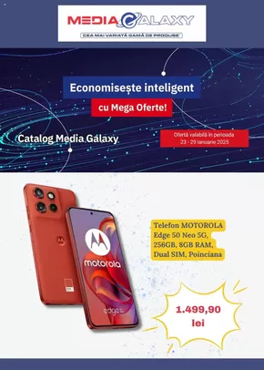 Catalog Media Galaxy Craiova | Economisește inteligent cu Mega Oferte! | 2025-01-22T00:00:00+02:00 - 2025-01-29T23:59:00+02:00