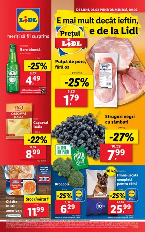 Catalog Lidl Brad | pentru perioada 03.02-09.02.2025 | 2025-01-29T00:00:00.000Z - 2025-02-09T00:00:00.000Z