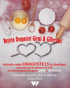 Catalog Vitacom Bacău | Rețeta Dragostei Girmi și G3Ferrari! | 2025-01-29T00:00:00.000Z - 2025-02-13T00:00:00.000Z