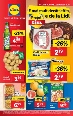 Catalog Lidl Mediaș | pentru perioada 10.03-16.03.2025 | 2025-03-05T00:00:00.000Z - 2025-03-16T00:00:00.000Z