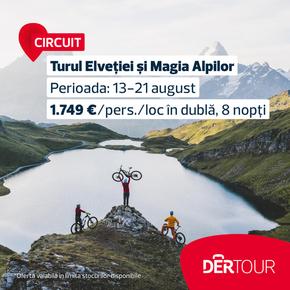 Catalog Dertour Timișoara | Circuitele Dertour Turul Elveției și Magia Alpilor! | 2024-08-13 - 2024-08-21